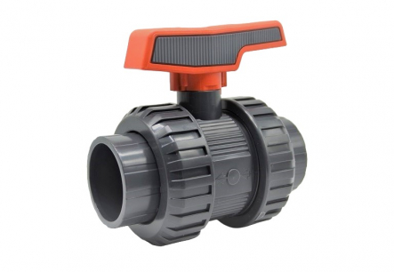 PVC STD Ball Valve - 20mm x 20mm / Glue Socket x Glue Socket